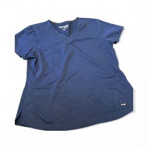 Grey's Anatomy nurses blue scrub top size XLarge